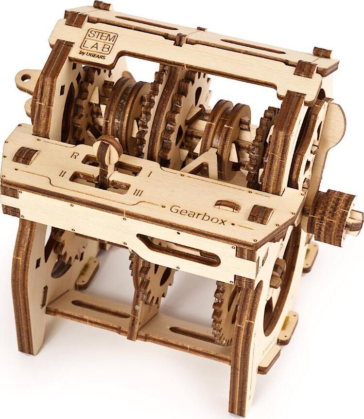 UGears STEM LAB Gearbox Wooden 3D Model
