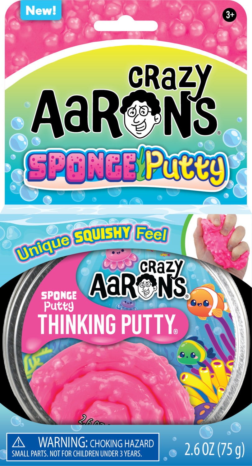 Sponge Putty - Full Size 4" Thinking Putty Tin