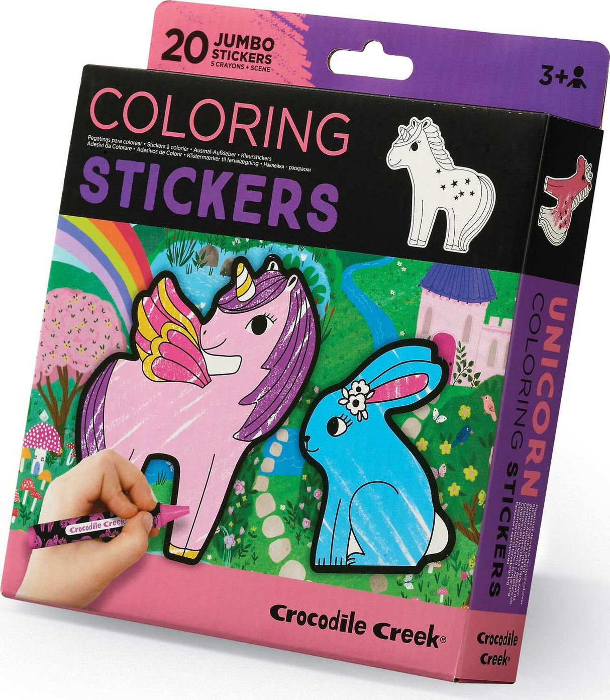 Coloring Stickers - Unicorn