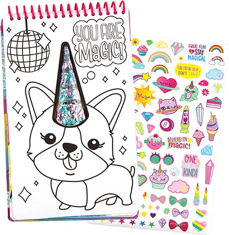 Unicorn Fantasy Compact Sketch Portfolio