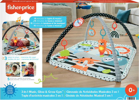 3-In-1 Music Glow And Grow Gym