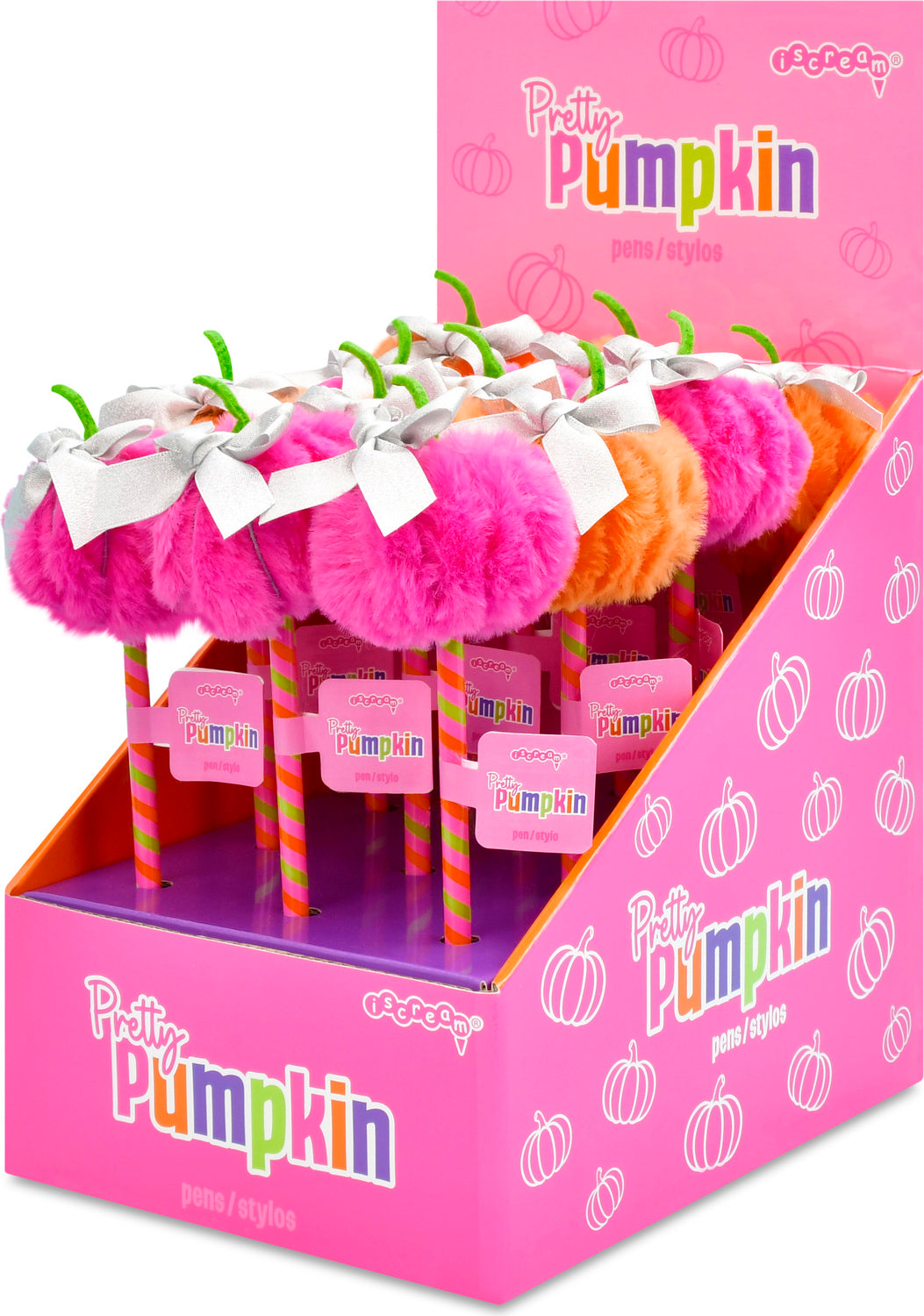 Pretty Pumpkin Plush Pen (assorted)