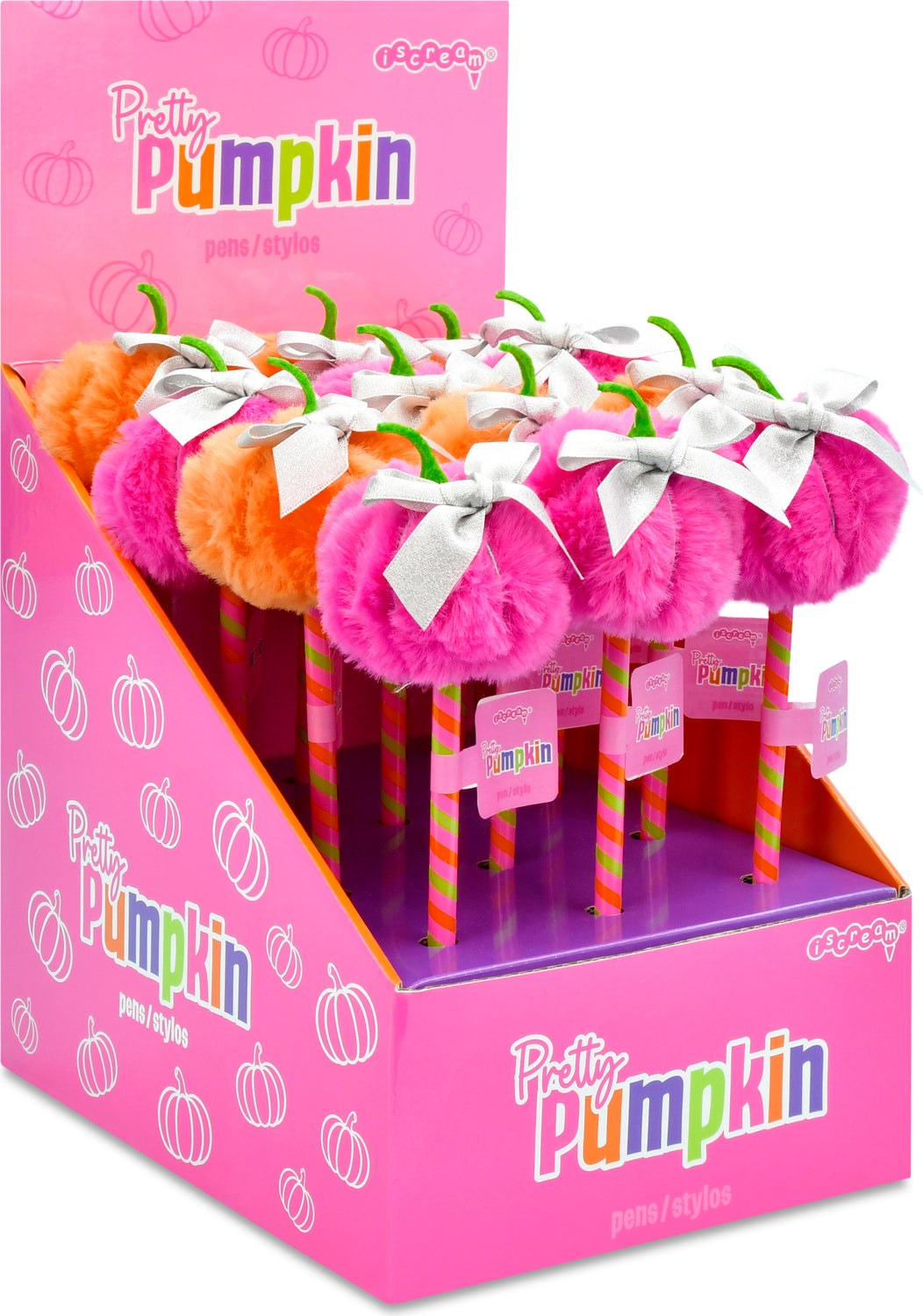 Pretty Pumpkin Plush Pen (assorted)