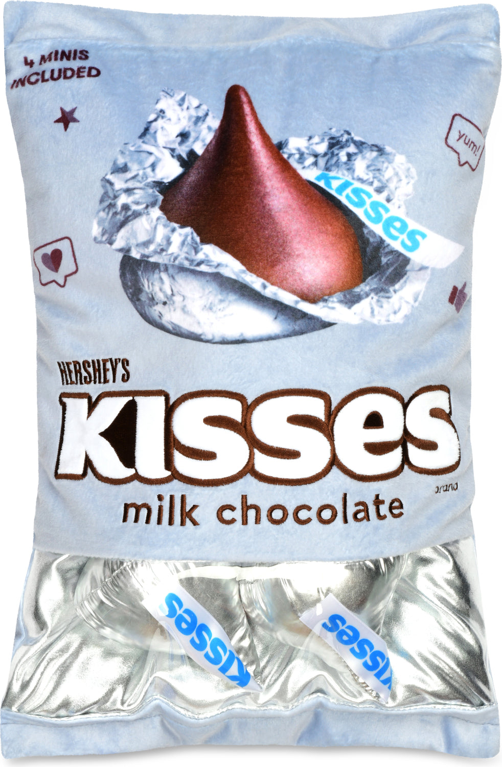 Bag Of Hershey's Kisses Packaging Fleece Plush