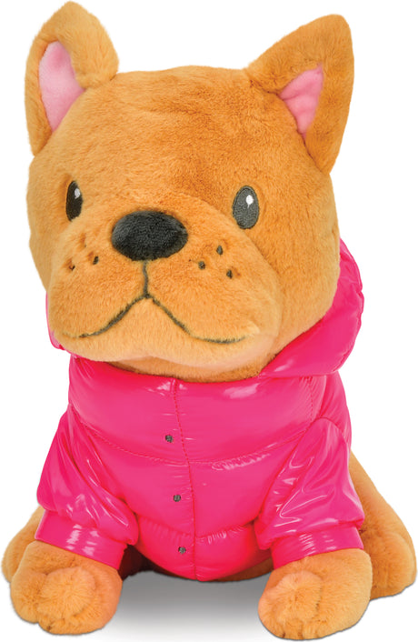 DOG IN A PUFFER PLUSH