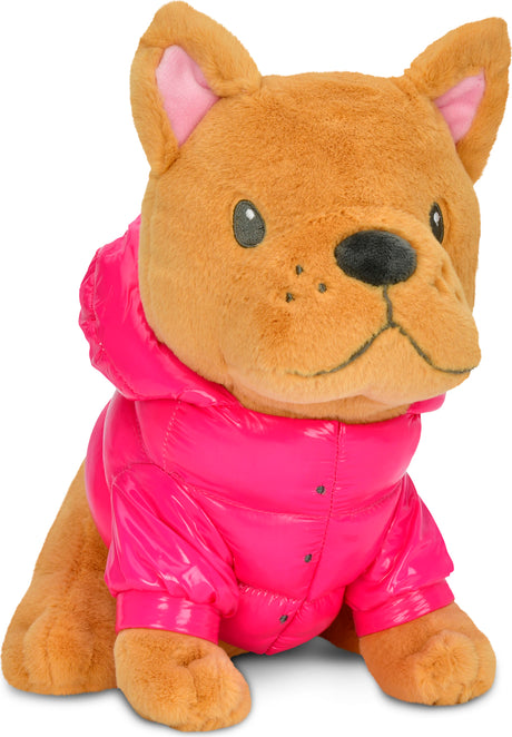DOG IN A PUFFER PLUSH