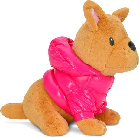 DOG IN A PUFFER PLUSH