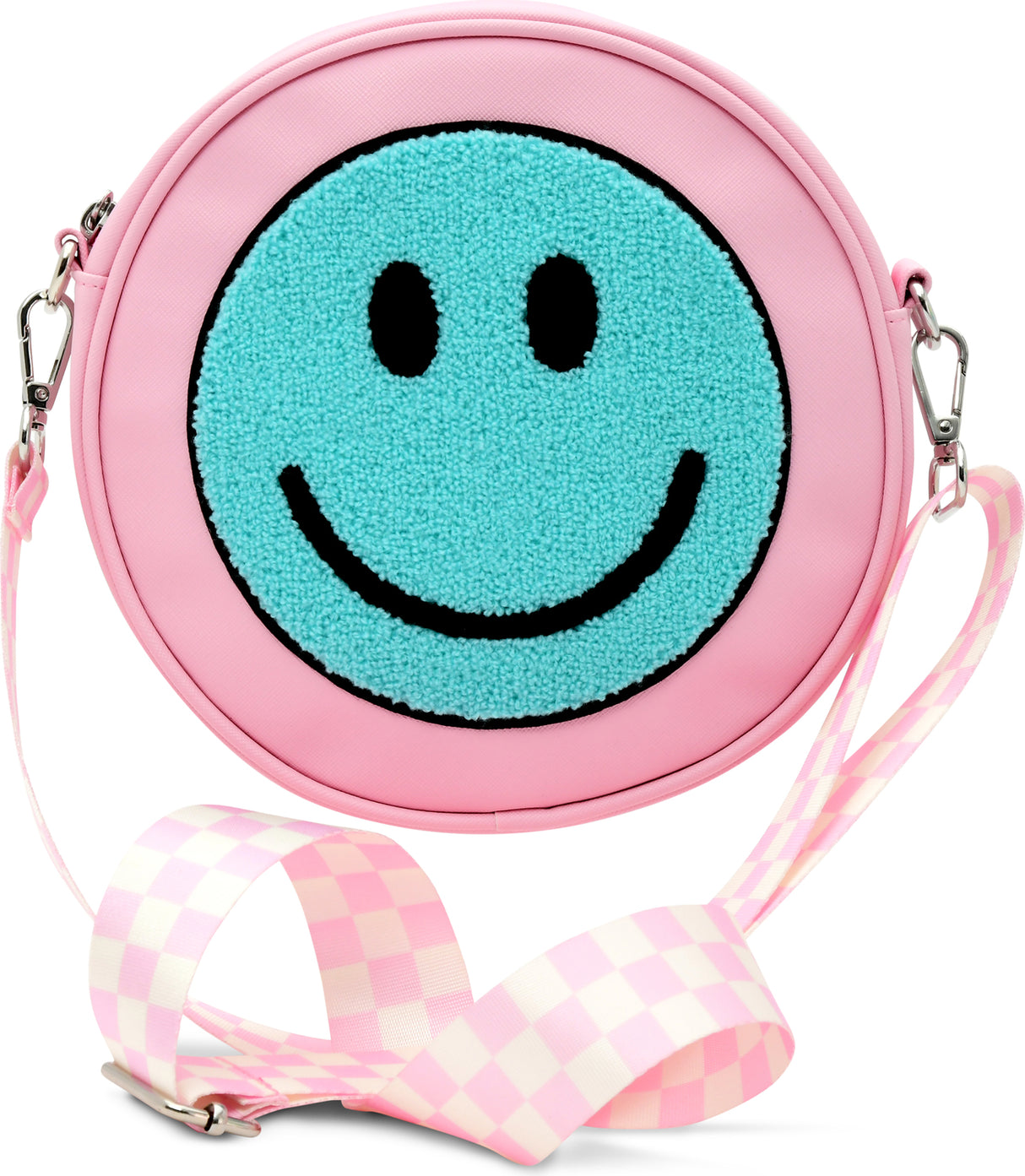 Smile Check Crossbody Bag