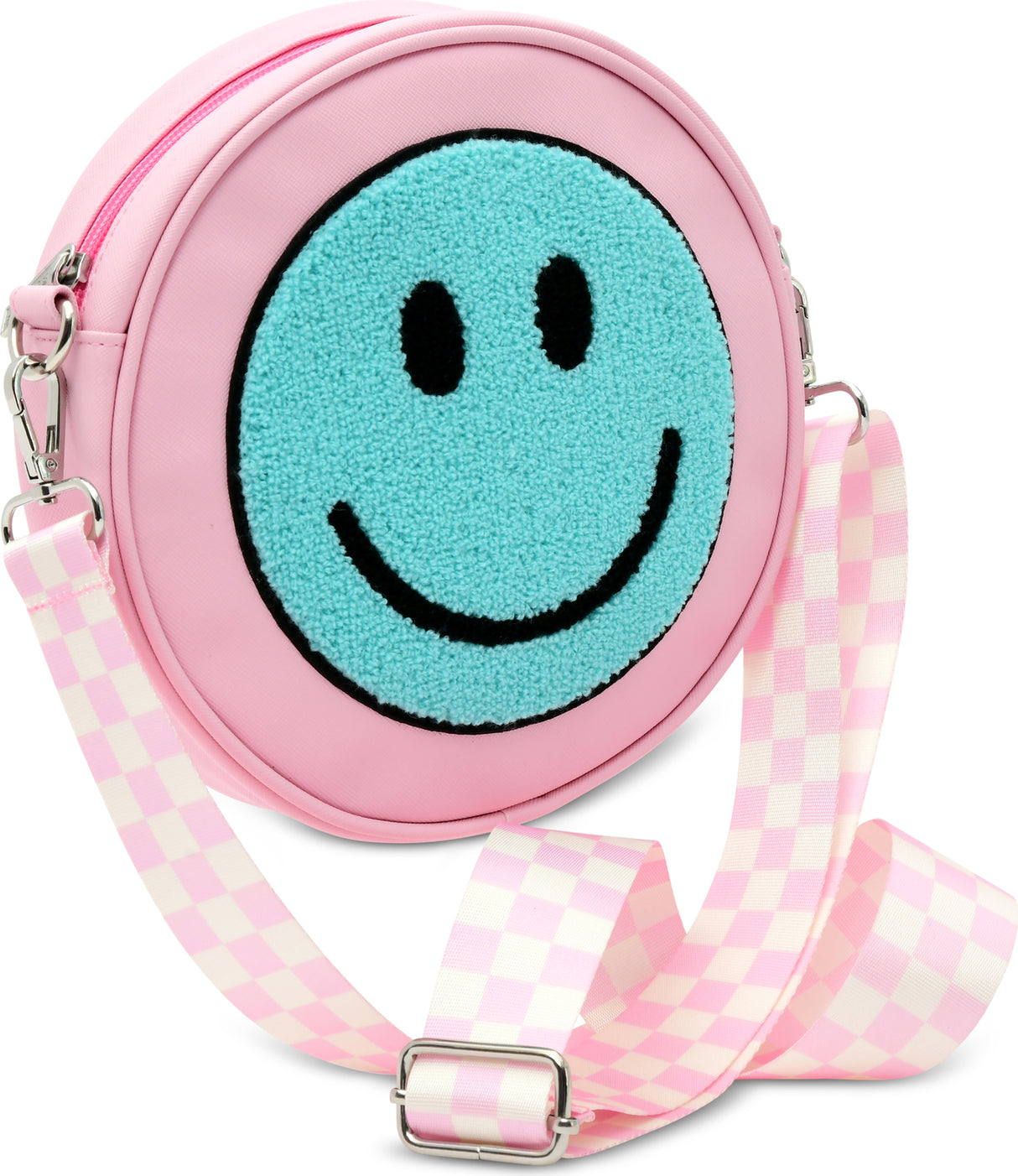 Smile Check Crossbody Bag