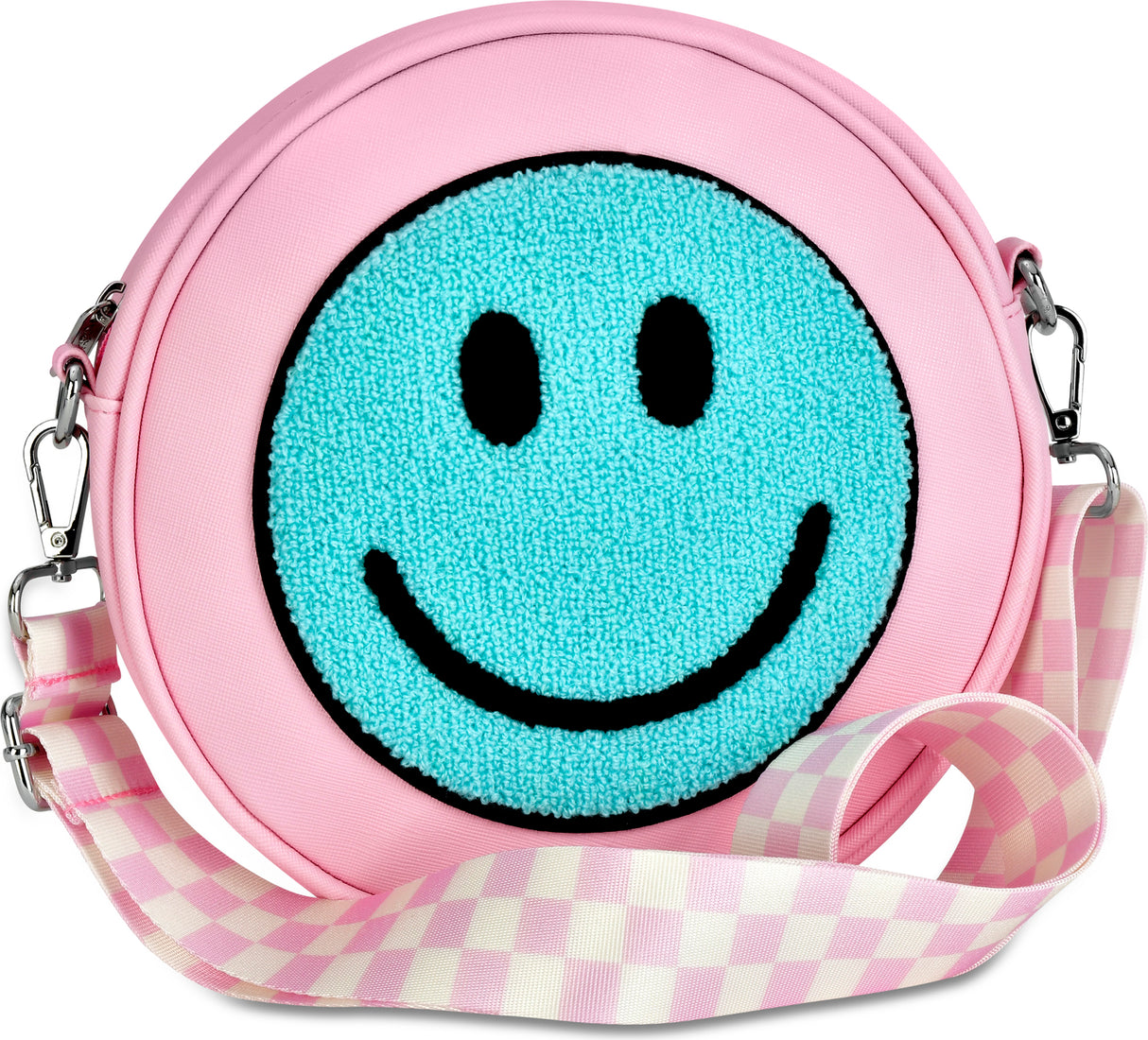 Smile Check Crossbody Bag