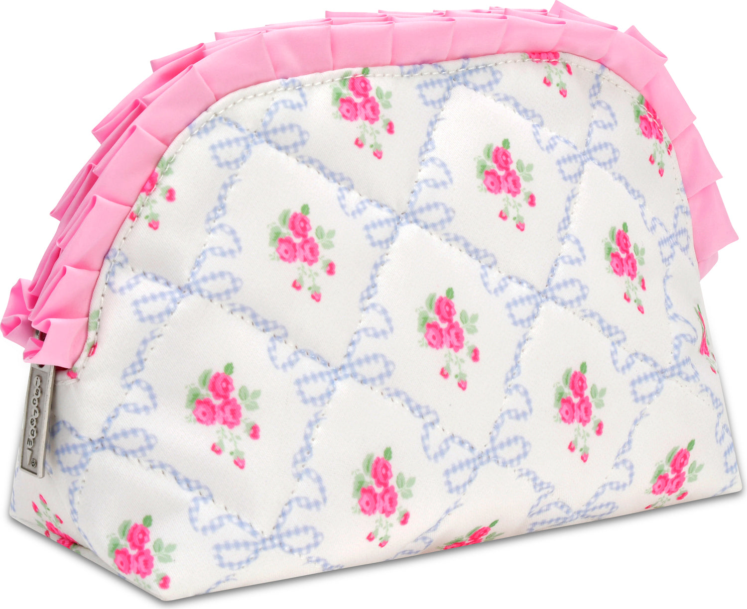 Ditsy Oval Cosmetic Bag