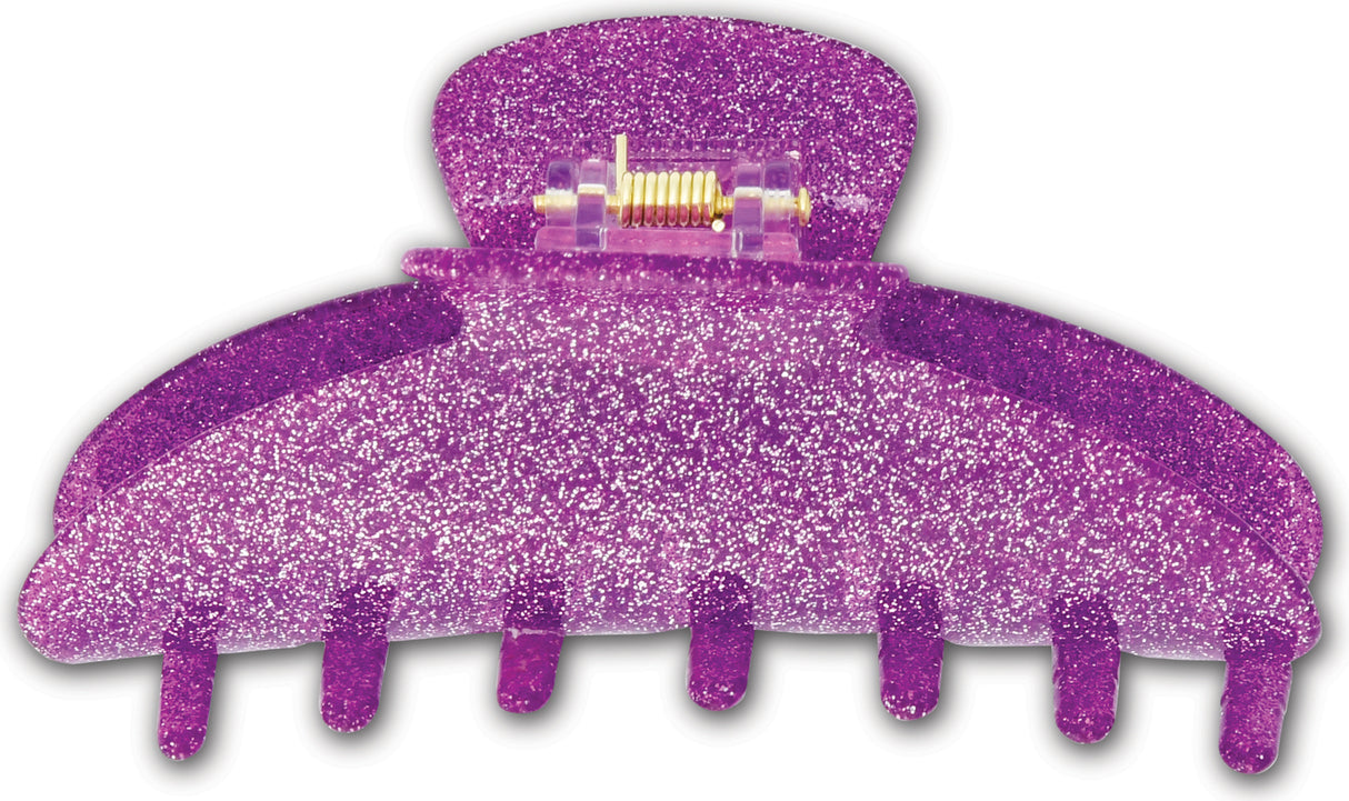 5 Pack Glitter Clips In Reusable Pouch