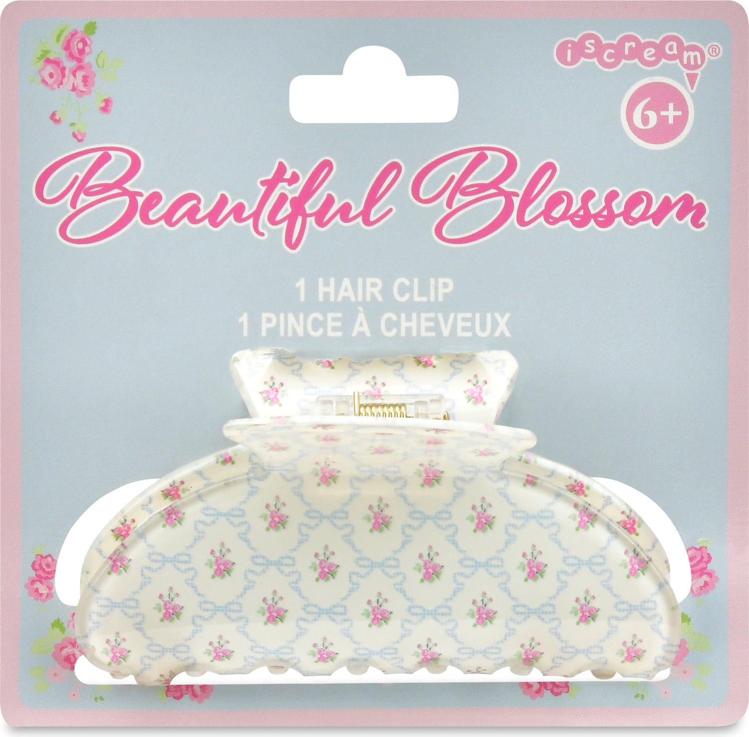 Beautiful Blossom White Hair Clip
