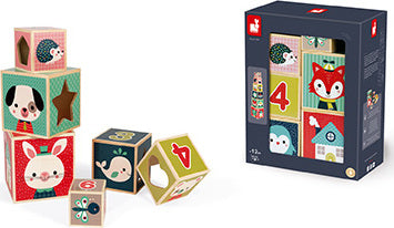 6-block Pyramid Baby Forest