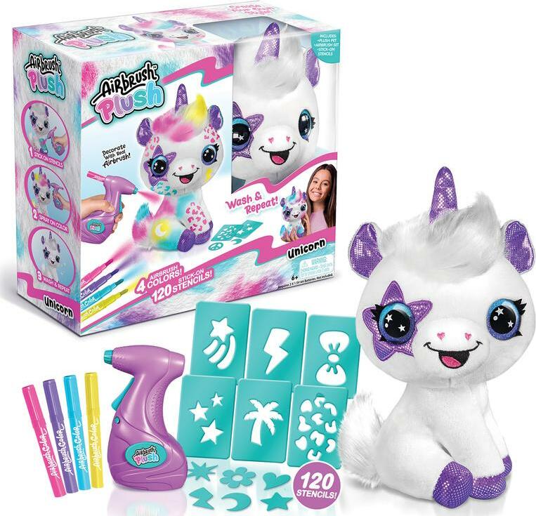 Style 4 Ever Airbrush Plush Unicorn