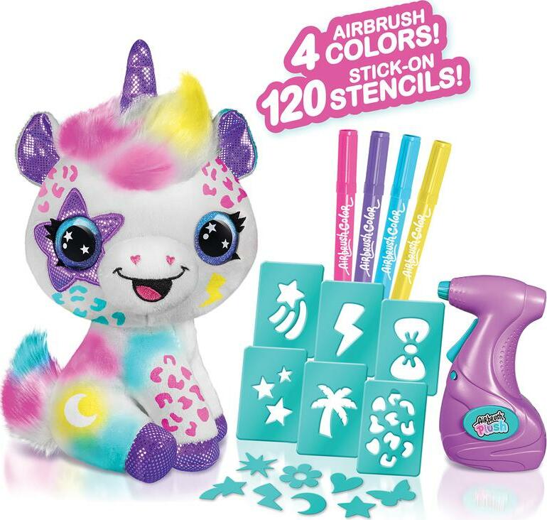 Style 4 Ever Airbrush Plush Unicorn