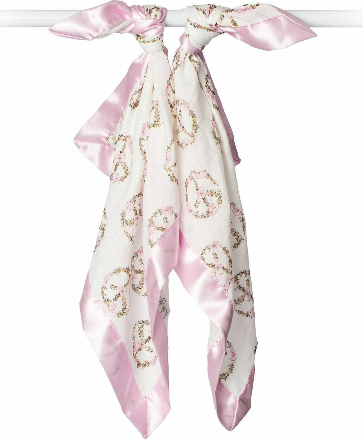 Lulujo Bamboo Muslin Security Blanket - Peace