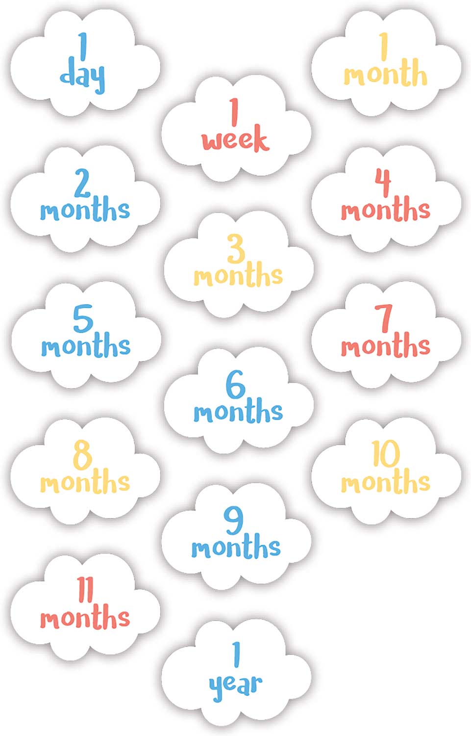 Lulujo "You Are My Sunshine" Baby's First Year Blanket & Cards Set