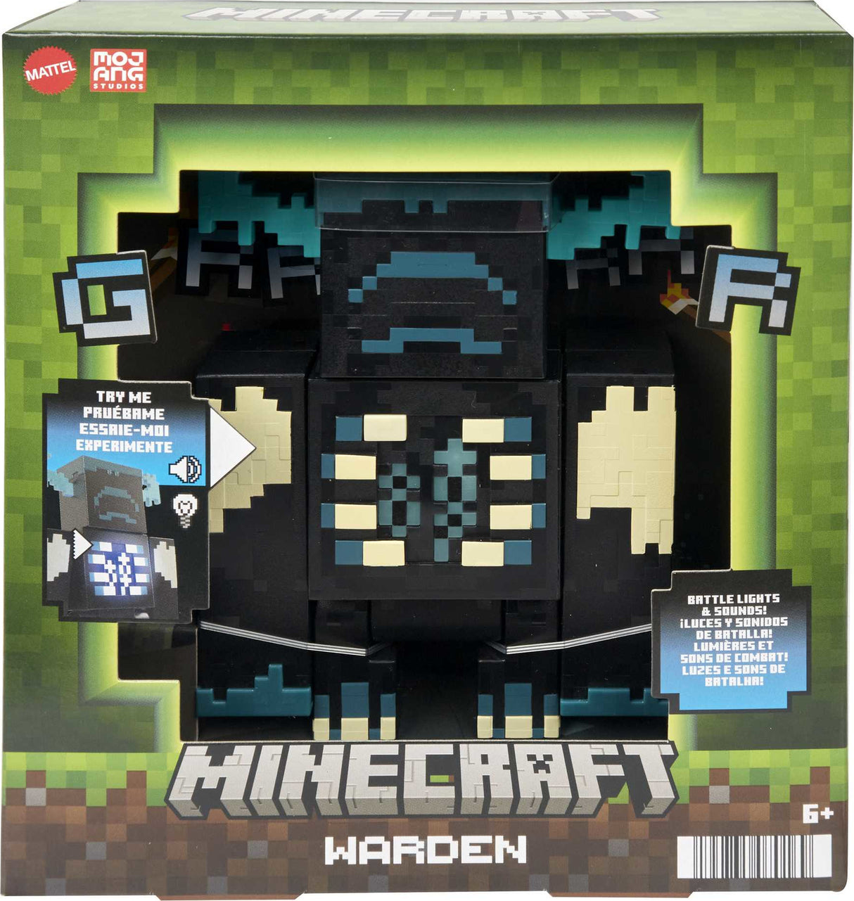 Minecraft Warden Action Figure