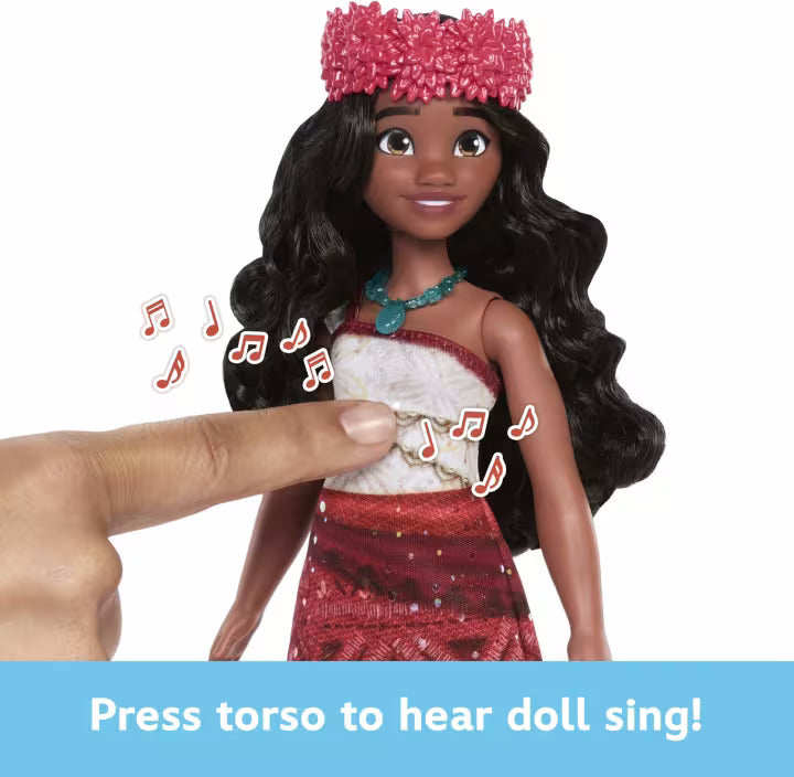 Disney Moana 2 Singing Adventure Moana Doll & Accessories