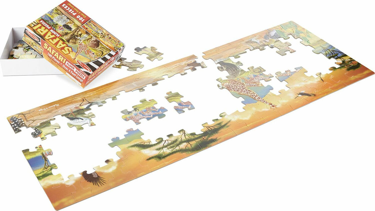 Safari Floor Puzzle - 100 Pieces