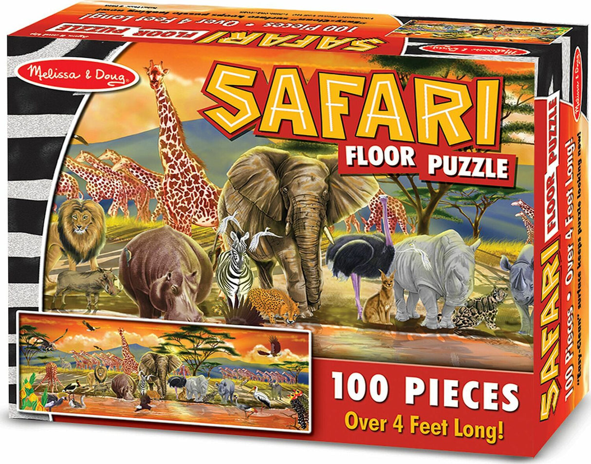 Safari Floor Puzzle - 100 Pieces