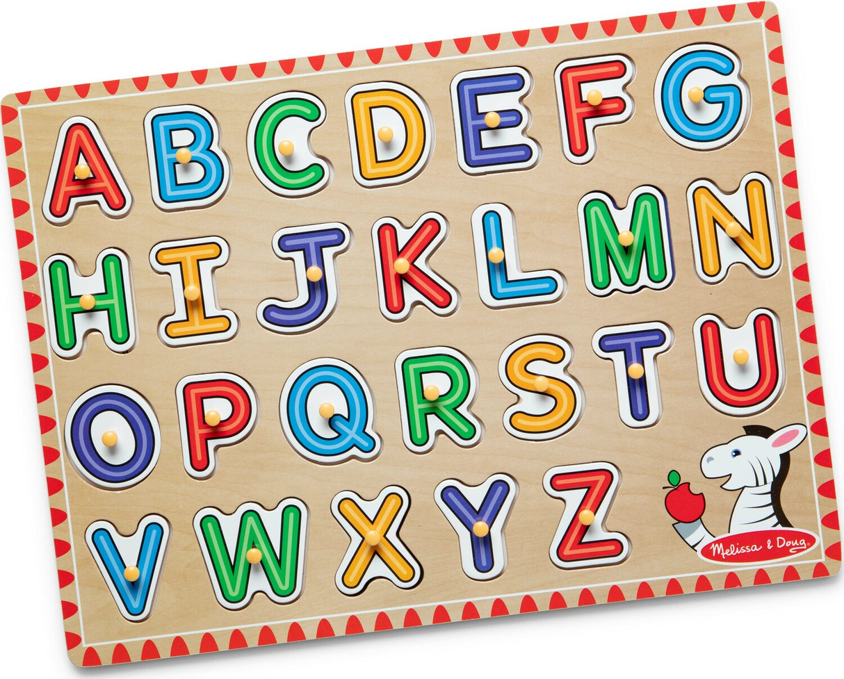 See-Inside Alphabet Peg Puzzle (UC) - 26 Pieces