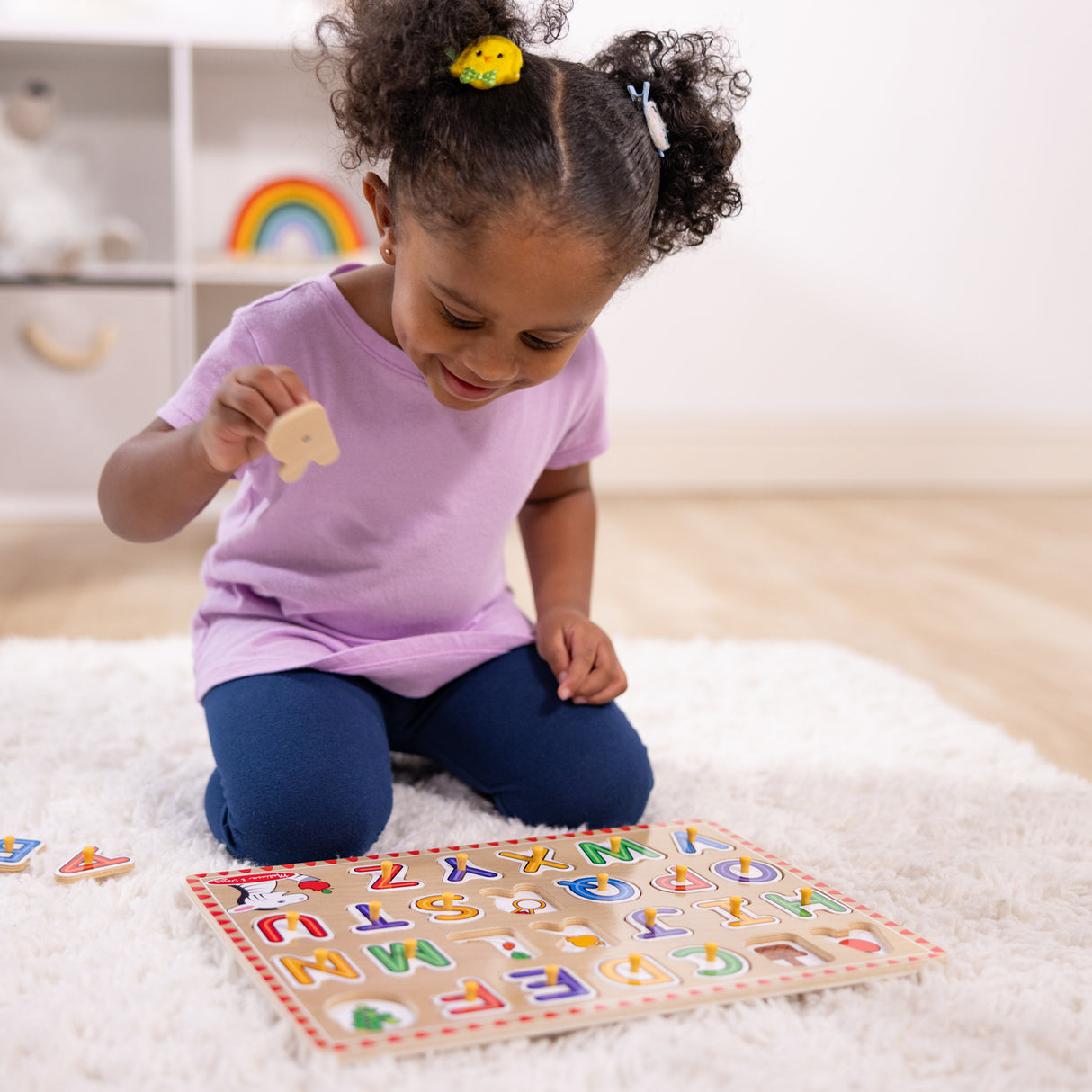 See-Inside Alphabet Peg Puzzle (UC) - 26 Pieces