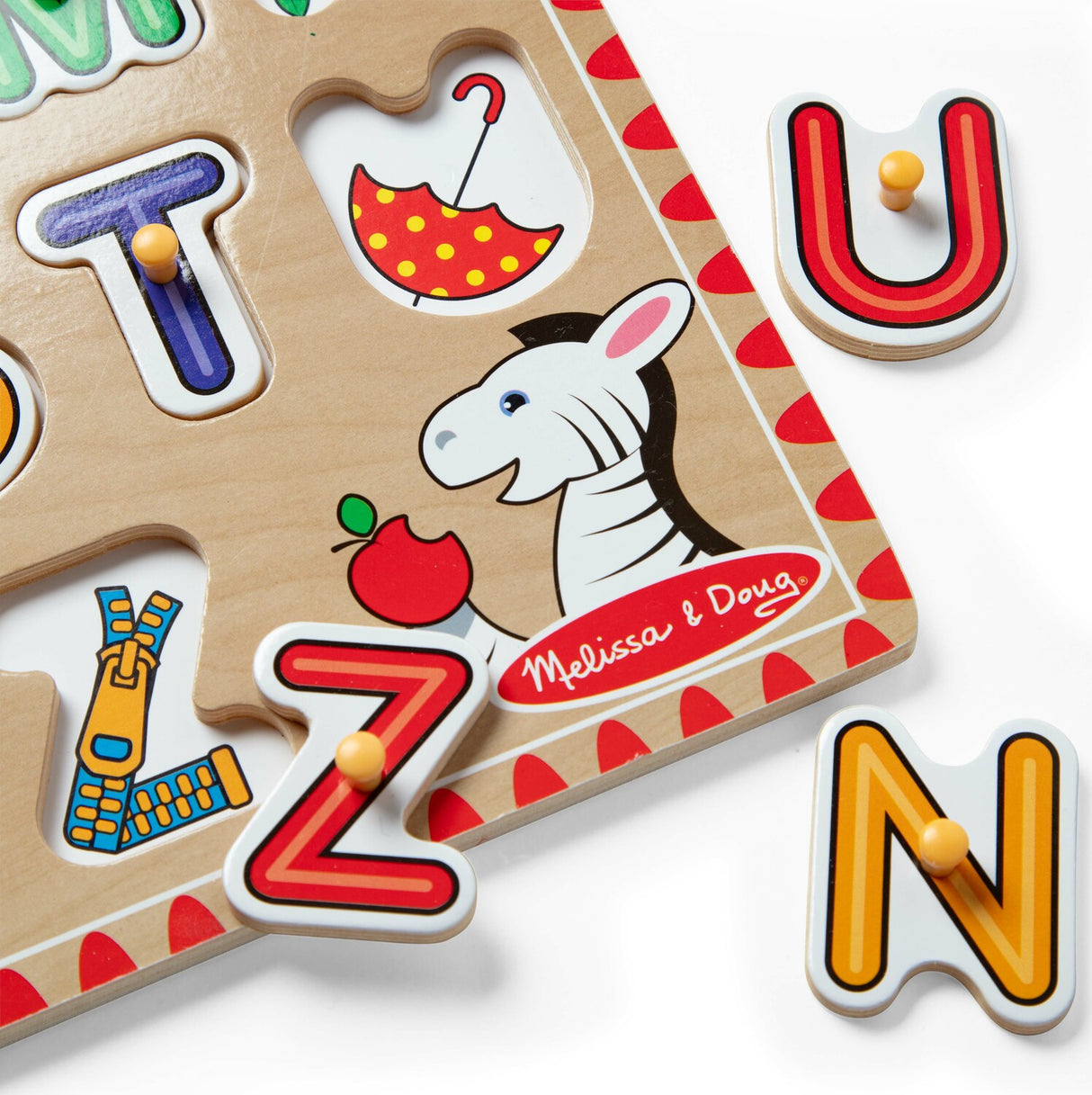 See-Inside Alphabet Peg Puzzle (UC) - 26 Pieces