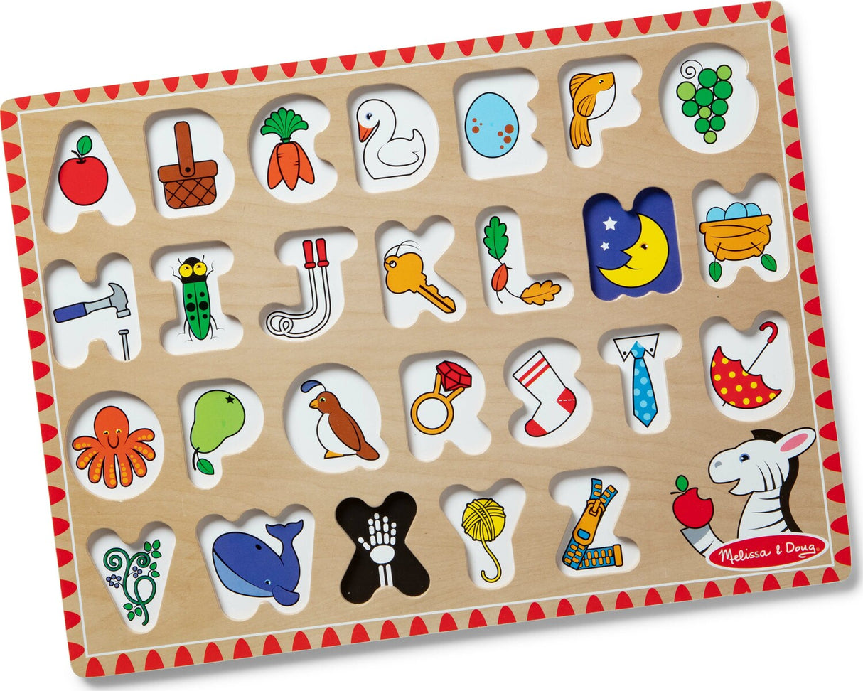 See-Inside Alphabet Peg Puzzle (UC) - 26 Pieces
