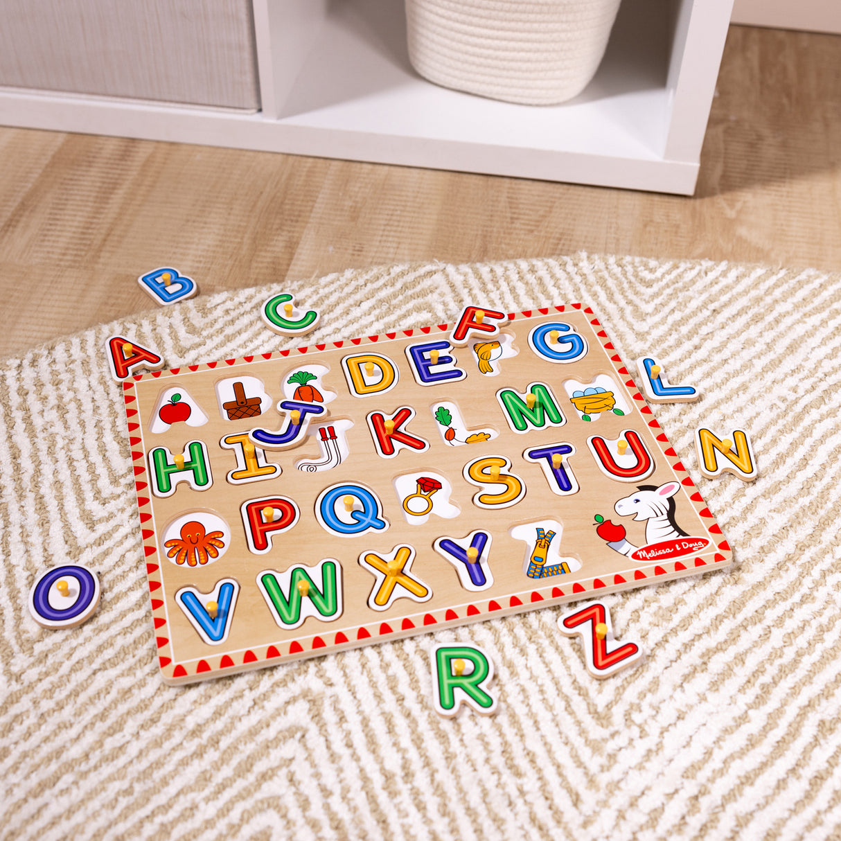 See-Inside Alphabet Peg Puzzle (UC) - 26 Pieces