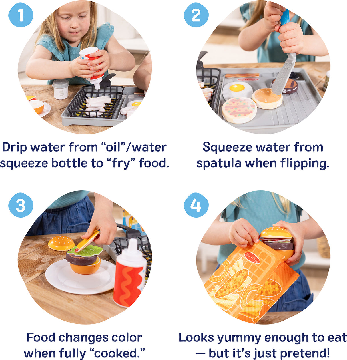Flip & Fry Grill Play Set