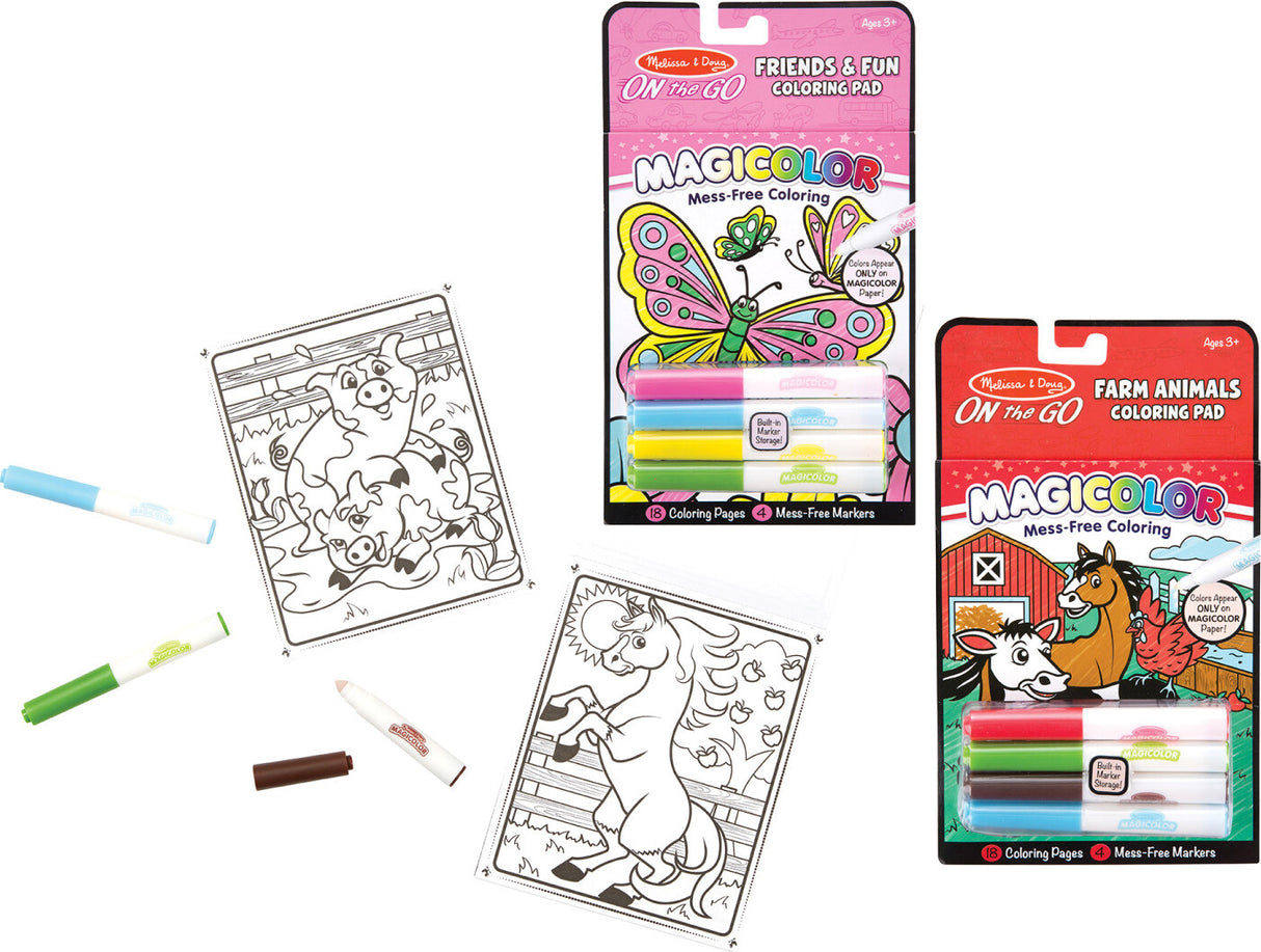 Magicolor Coloring Pad - Farm Animals