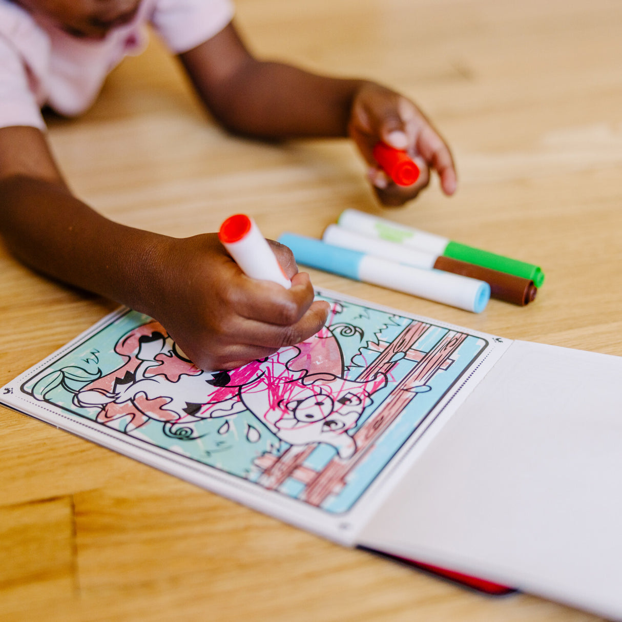 Magicolor Coloring Pad - Farm Animals