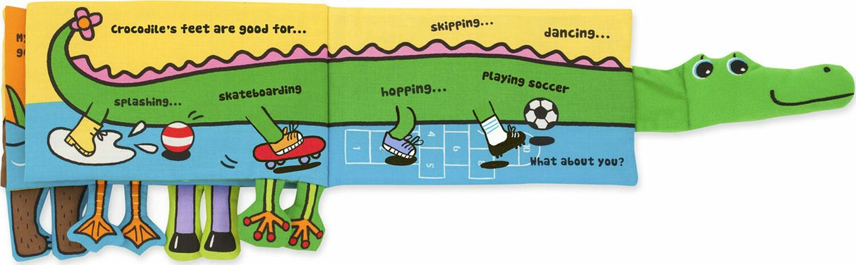 Soft Activity Book - Whose Feet?