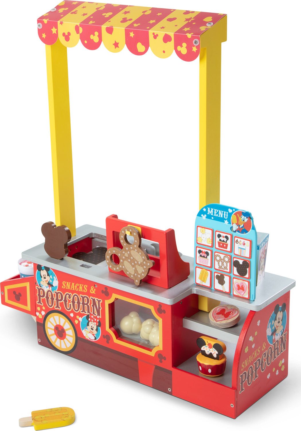 Disney Snacks & Popcorn Wooden Food Counter