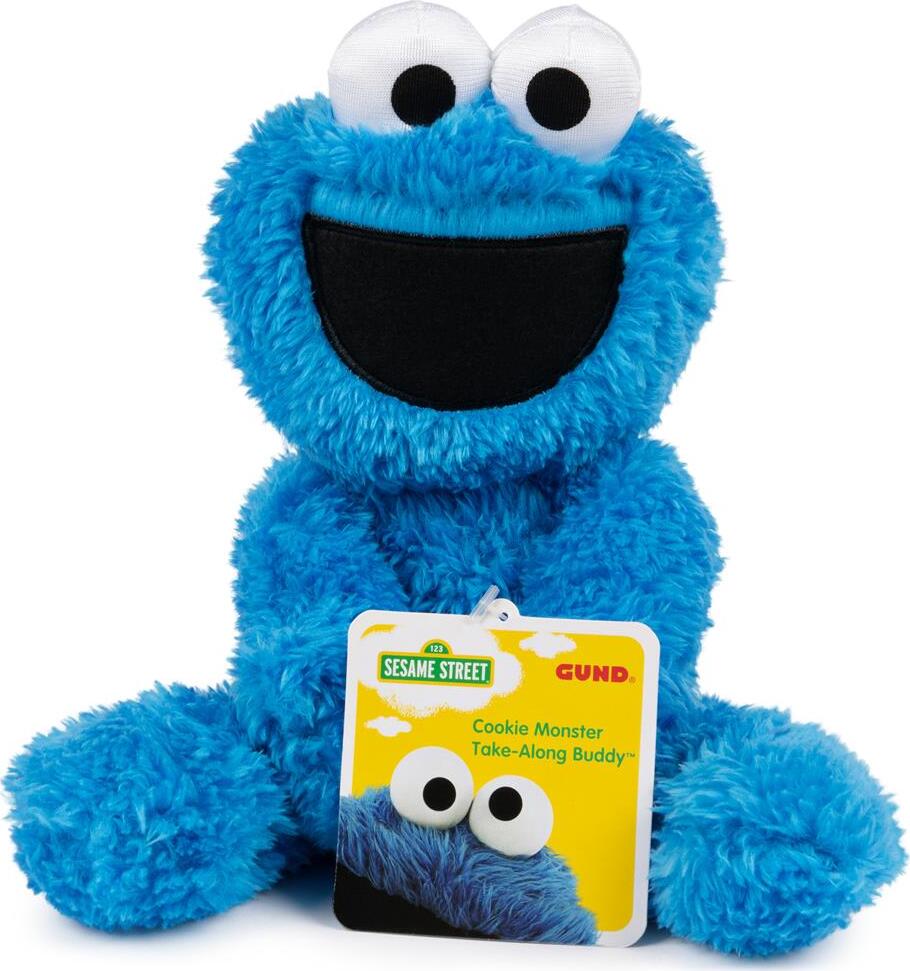 Cookie Monster Take Along Buddy, 13-Inch