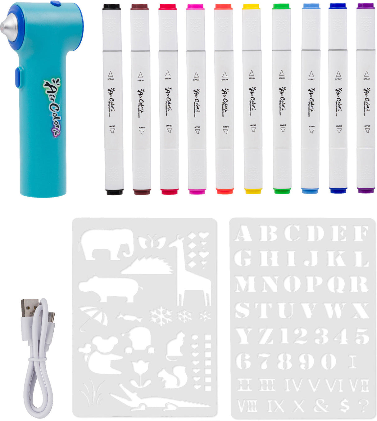 Air Color Airbrush Kit