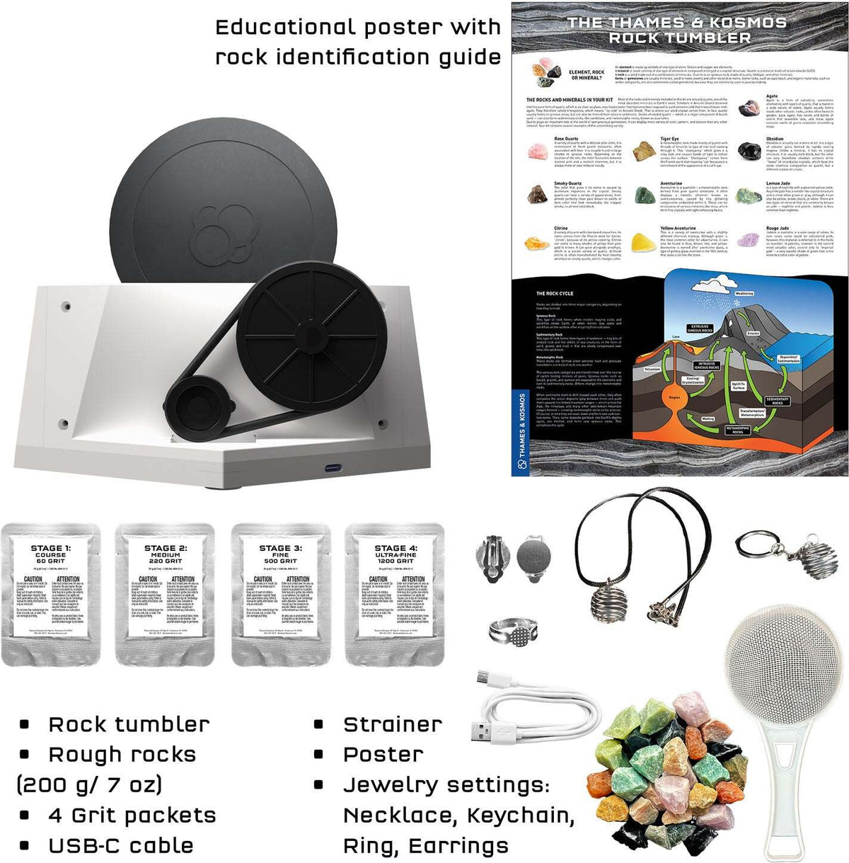 Thames & Kosmos Rock Tumbler