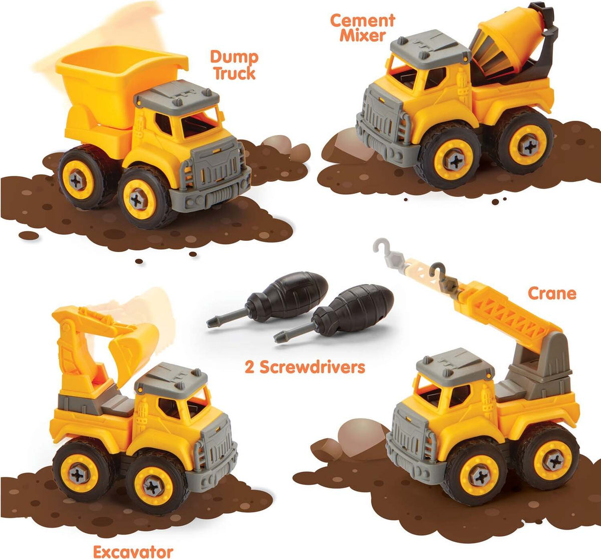 Kidoozie Tool Time Truck Set