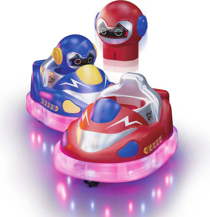 LumeZoom RC Glow Crasherz Bumper Cars