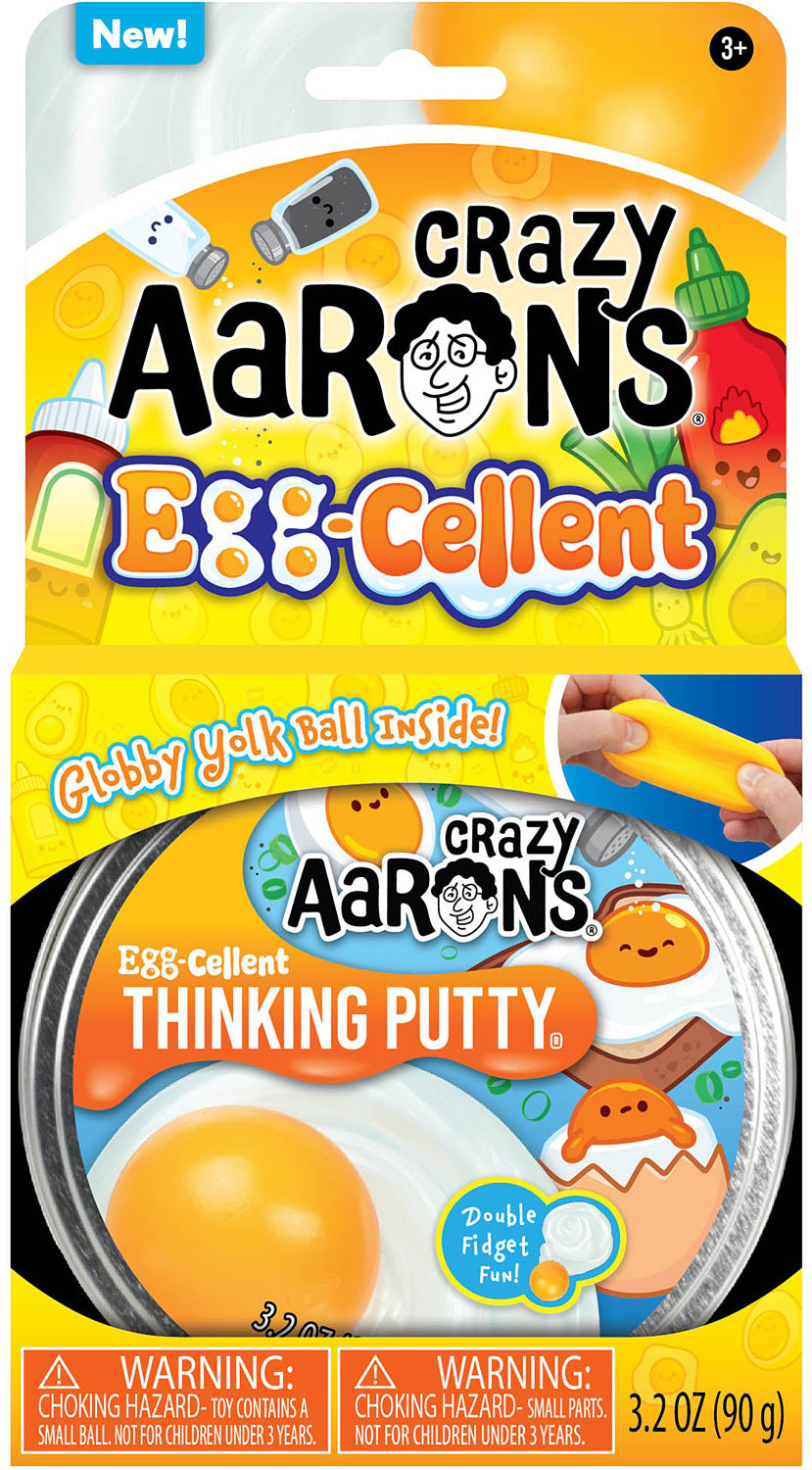 Crazy Aaron's Eggs-cellent Thinking Putty