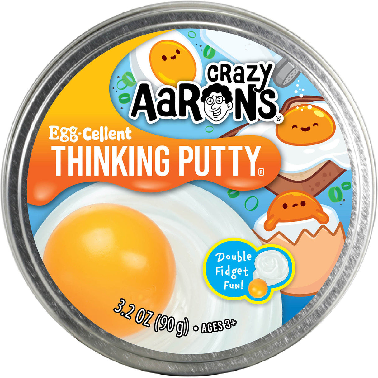 Crazy Aaron's Eggs-cellent Thinking Putty