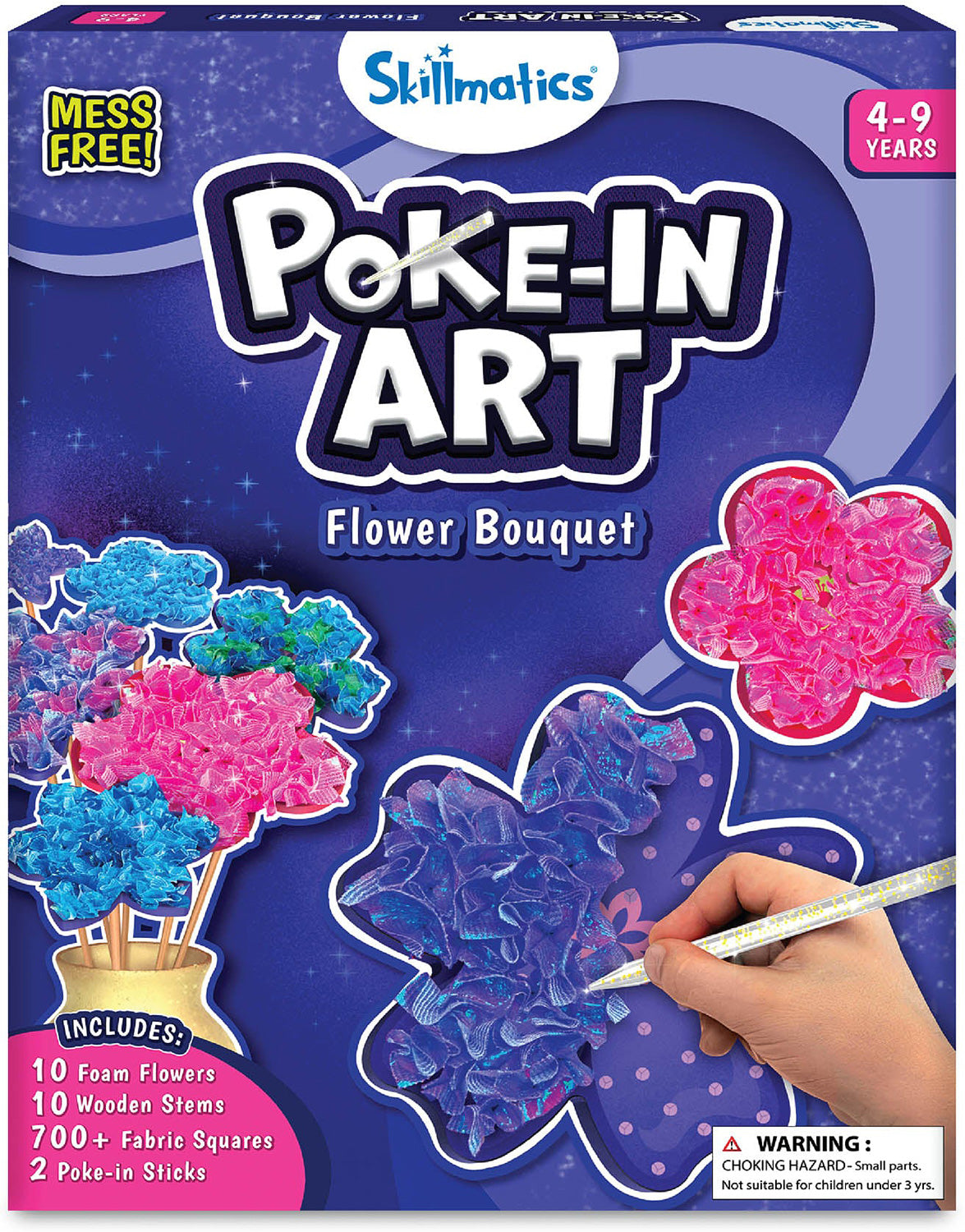 Poke-In Art Flower Bouquet
