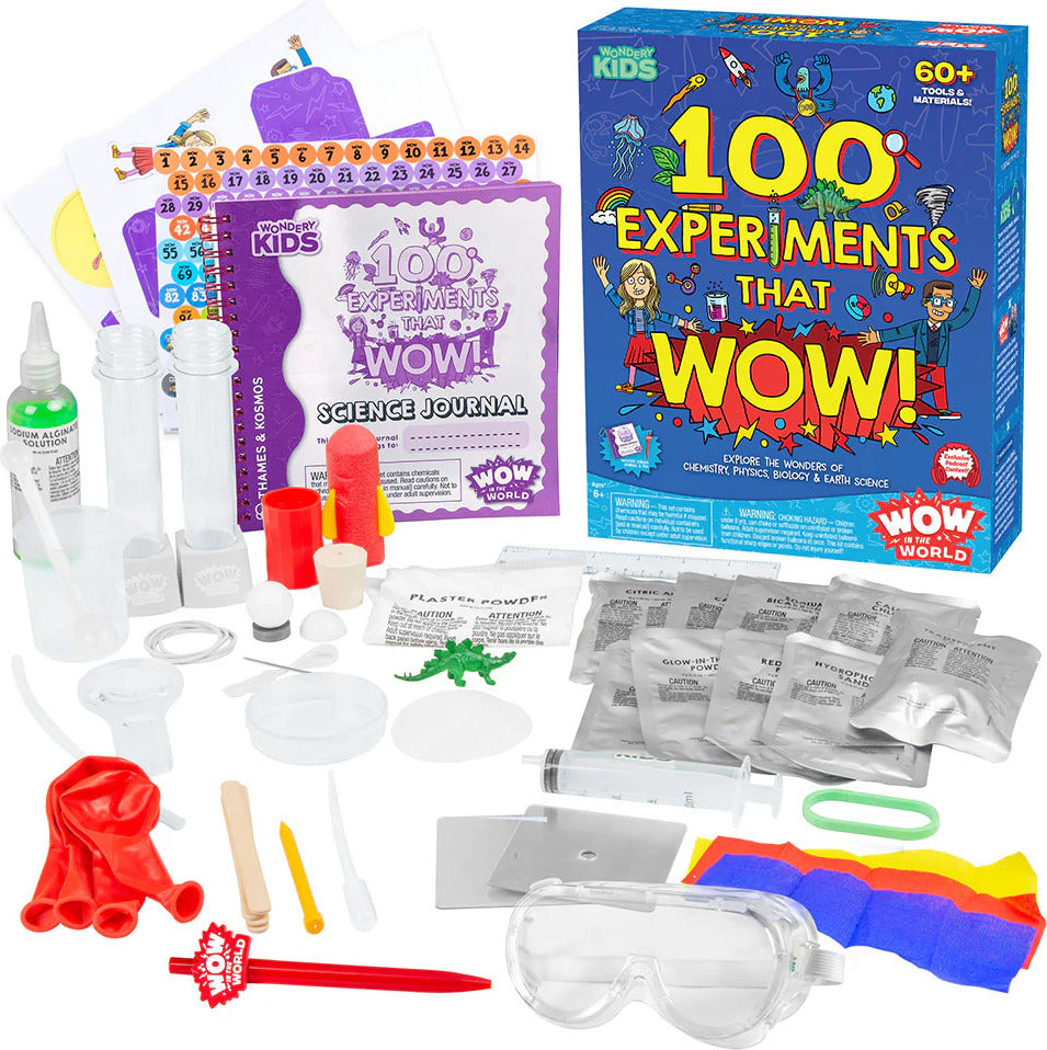 Wow in the World: 100 Experiments That WOW!
