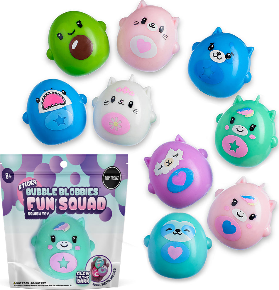 Sticky Bubble Blobbies - Fun Squad Edition