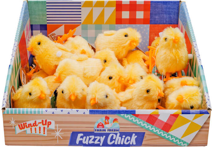 Farm Fresh Fuzzy Chick Wind Up
