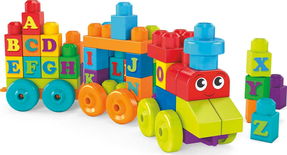 Mega Bloks Building Basics ABC Learning Train