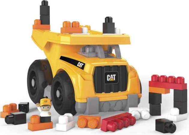Mega Bloks CAT Large Dump Truck