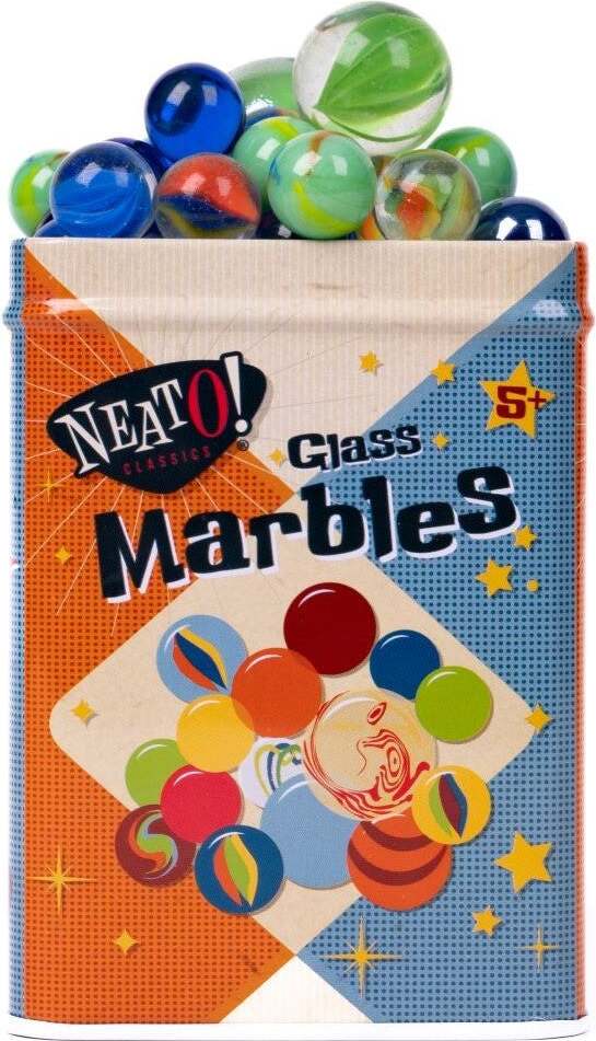 Neato! Marbles in Tin Box (Assorted)